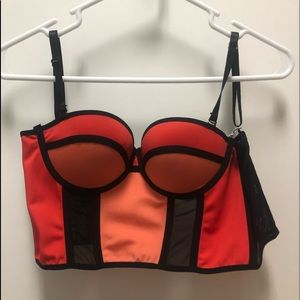 NWT Bebe multicolor Top, small